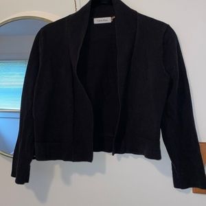 Open front 3/4 Sleeve Shrug 🖤